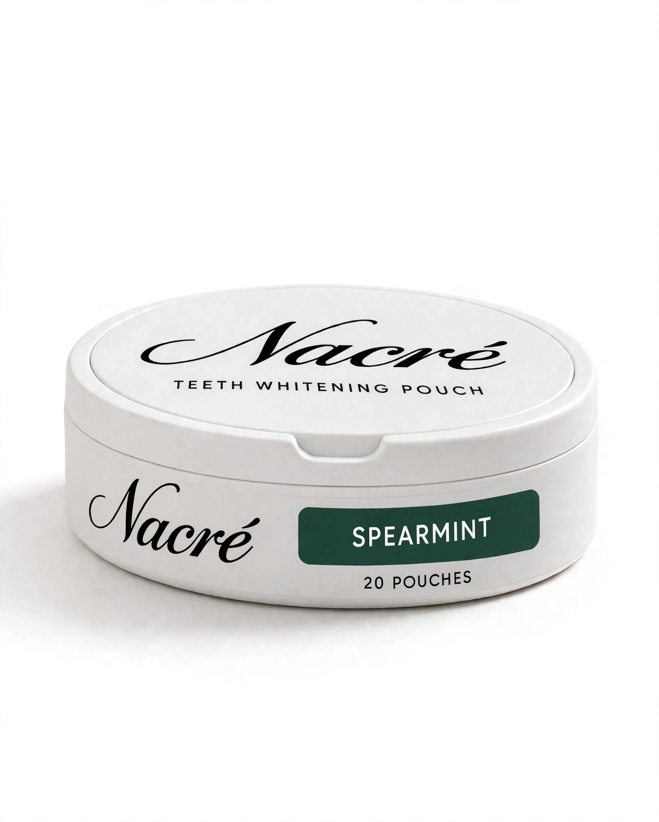 Nacré tin — spearmint panel